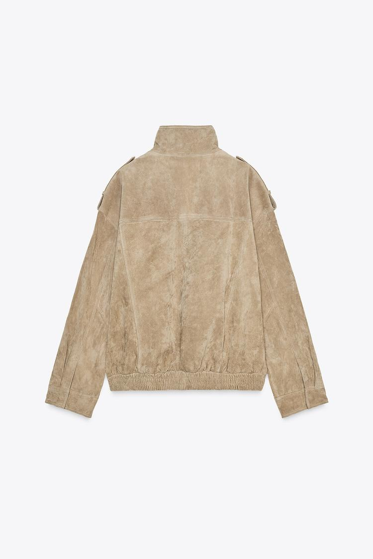 Suede Leather Jacket