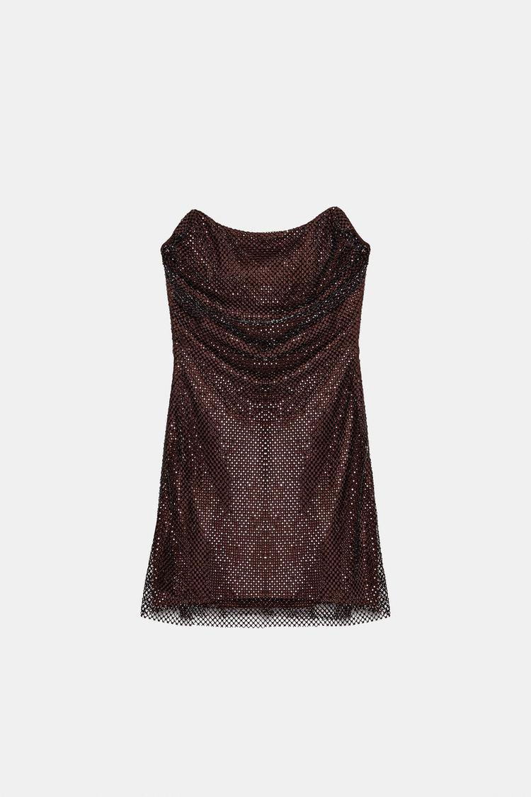 Red Sparkly Samira Dress