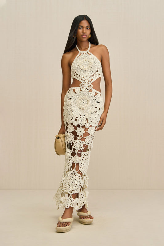 ACCALIA CROCHET GOWN