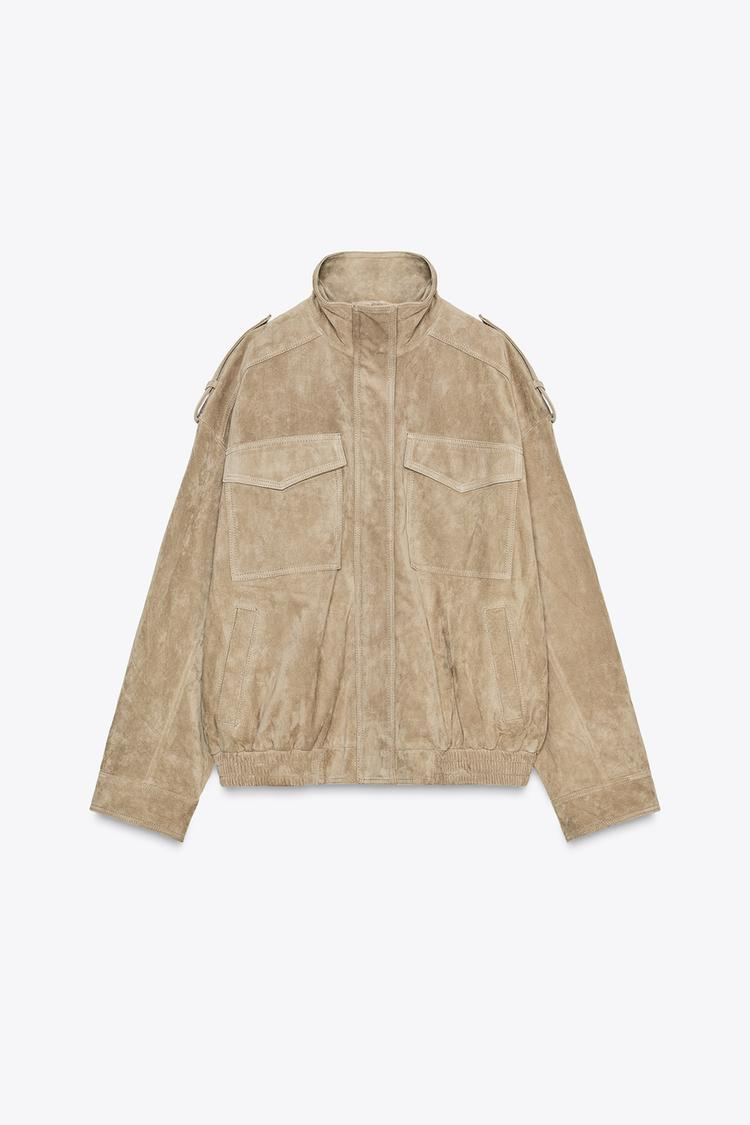 Suede Leather Jacket