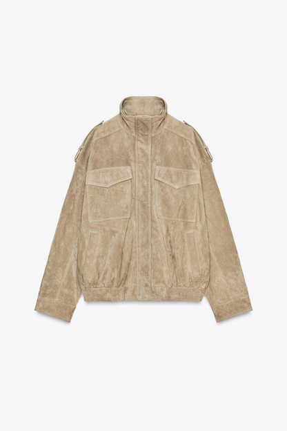 Suede Leather Jacket